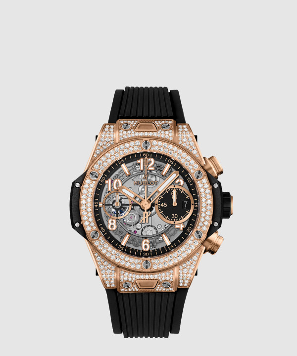 [HUBLOT - 위블로]유니코 킹 골드 파베 42