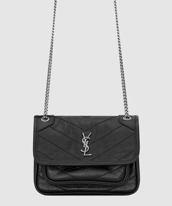 [SAINT LAURENT-생로랑]빈티지 가죽 소재의 NIKI 베이비 633185