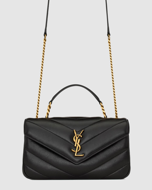 [SAINT LAURENT-생로랑]MATELASSÉ 양가죽 LOULOU 탑 핸들 869461