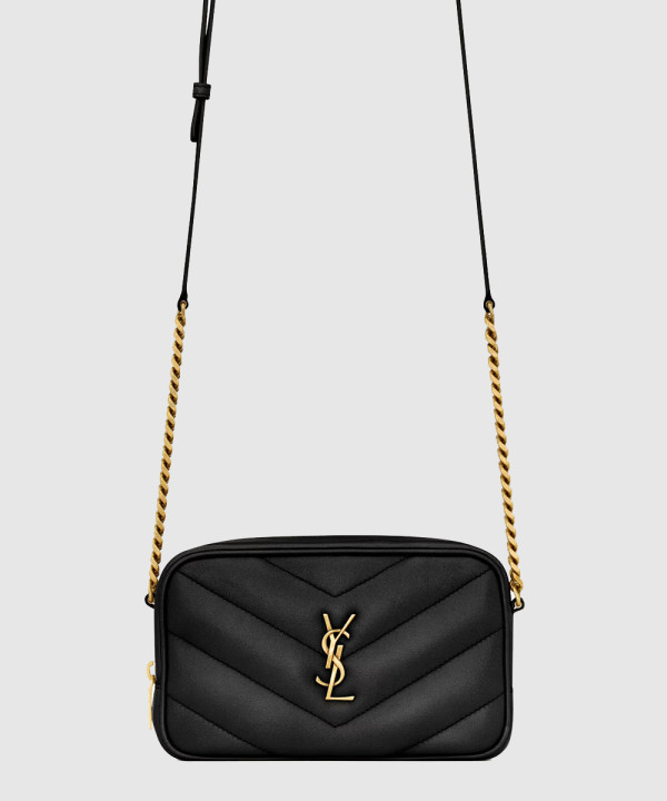 [SAINT LAURENT-생로랑]램스킨 소재 LOULOU 미니 카메라 백 869816