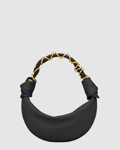 [SAINT LAURENT-생로랑]양가죽 소재의 아말리아 미니 호보백 862558