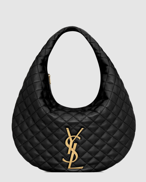 [SAINT LAURENT-생로랑]퀼팅 나파 가죽 소재의 ICARE 호보 858160