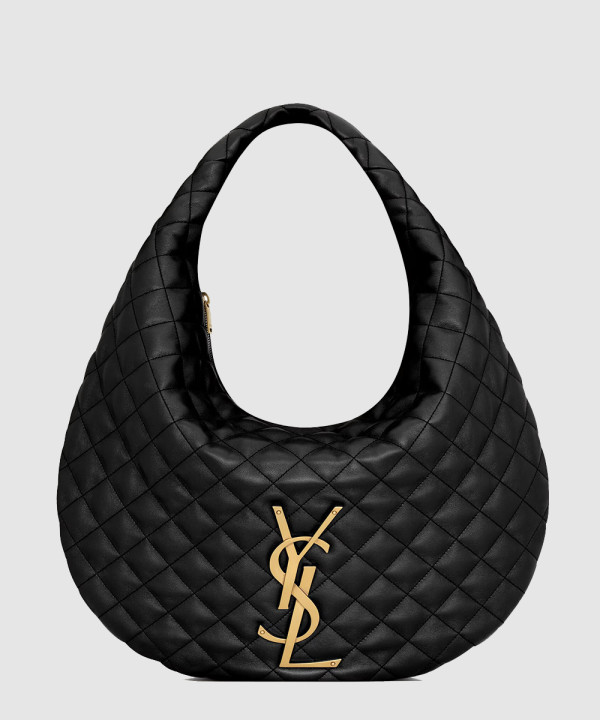 [SAINT LAURENT-생로랑]퀼팅 나파 가죽 소재의 ICARE 호보 858160