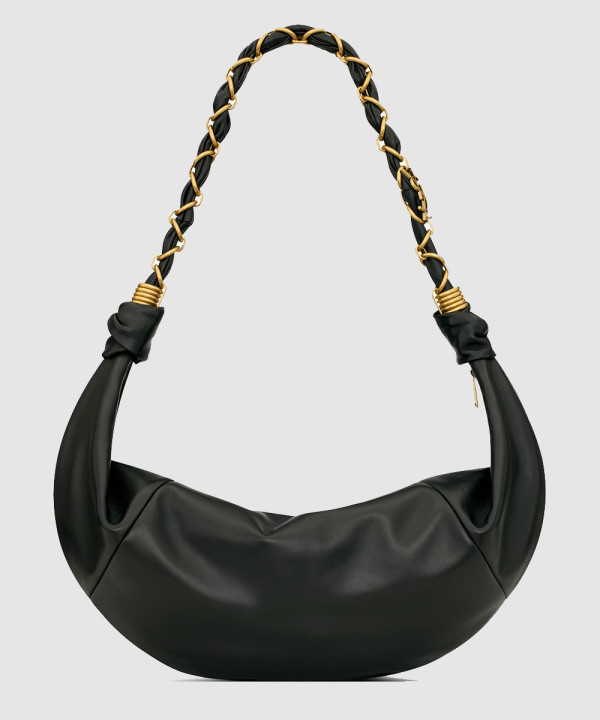 [SAINT LAURENT-생로랑]램스킨 소재 AMALIA 호보 백 862210