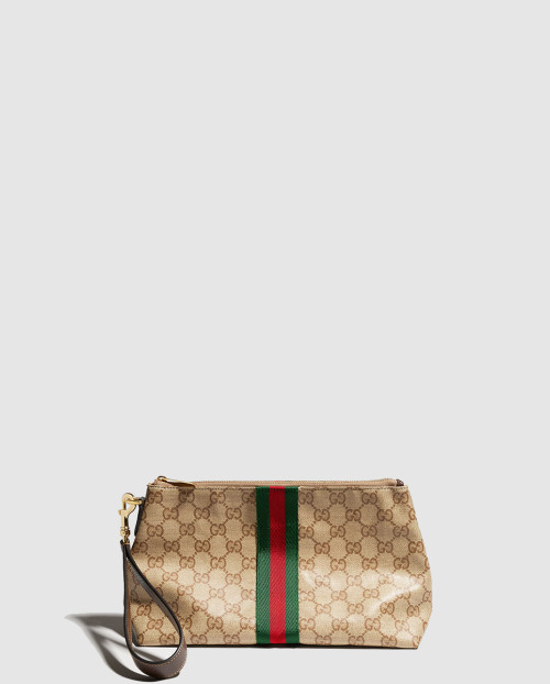 [GUCCI-구찌]웹이 있는 소형 GG 파우치 ‎875821