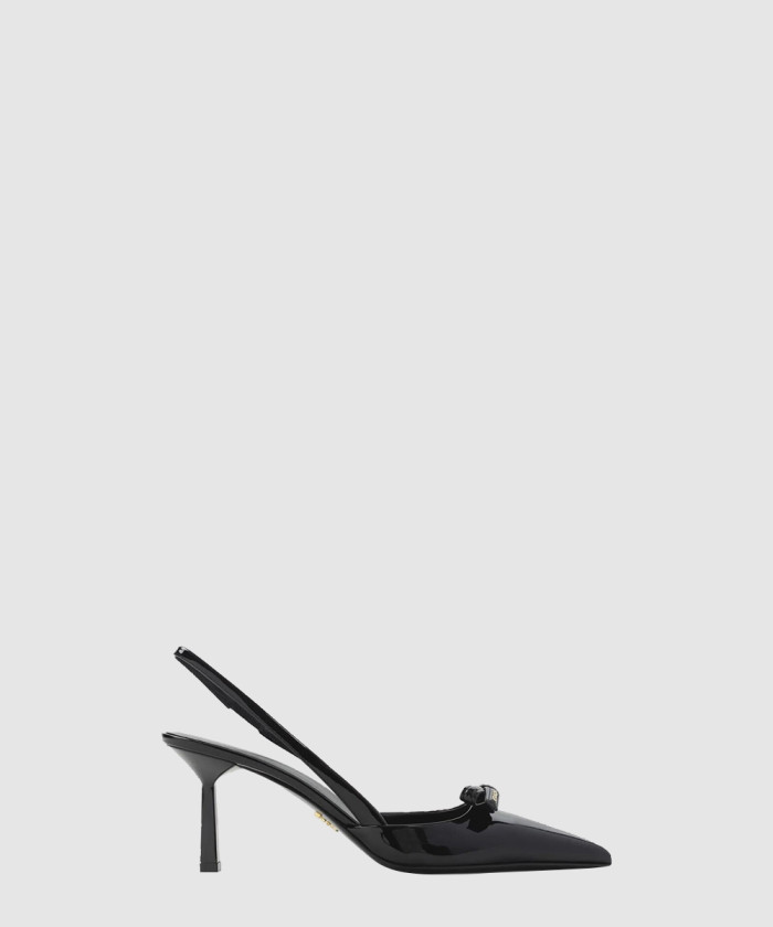 레플리카|이미테이션 prada-프라다가죽-리본-로고-펌프스-1i292o