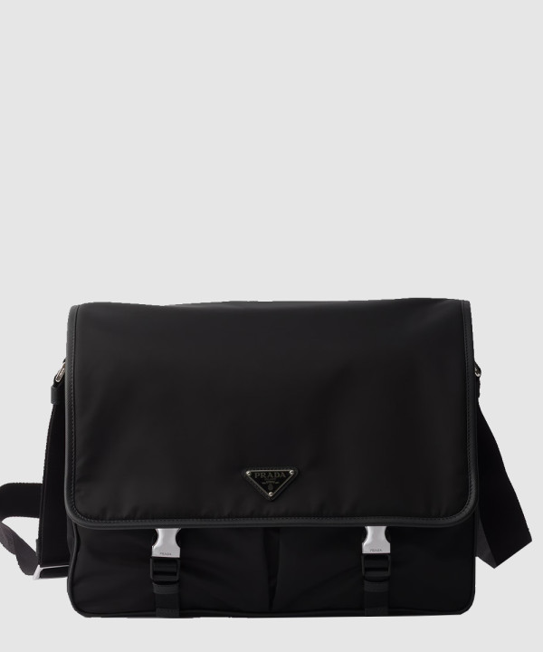 [PRADA-프라다]리나일론 및 사피아노 가죽 숄더백 2VD086